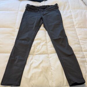 AG Adriano Goldschmied Charcoal Skinny Jeans